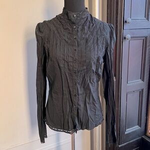 ❤️Like Farm Rio Vintage Victorian Puff Sleeve Blouse